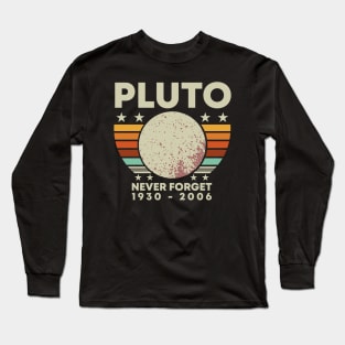 Pluto Forever in Our Hearts Long Sleeve T-Shirt